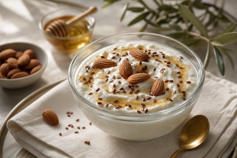 Řecký jogurt s ořechy a medem