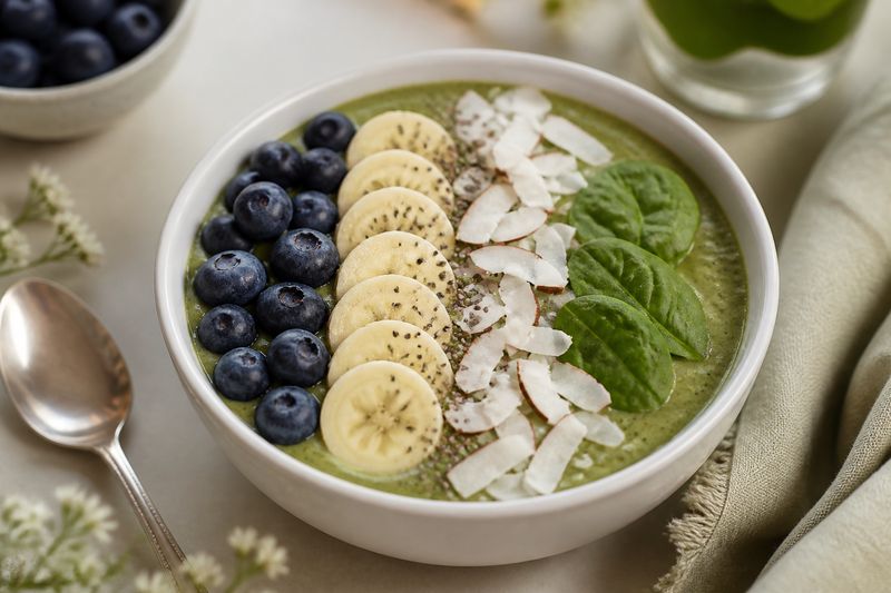 Smoothie bowl s bobulemi